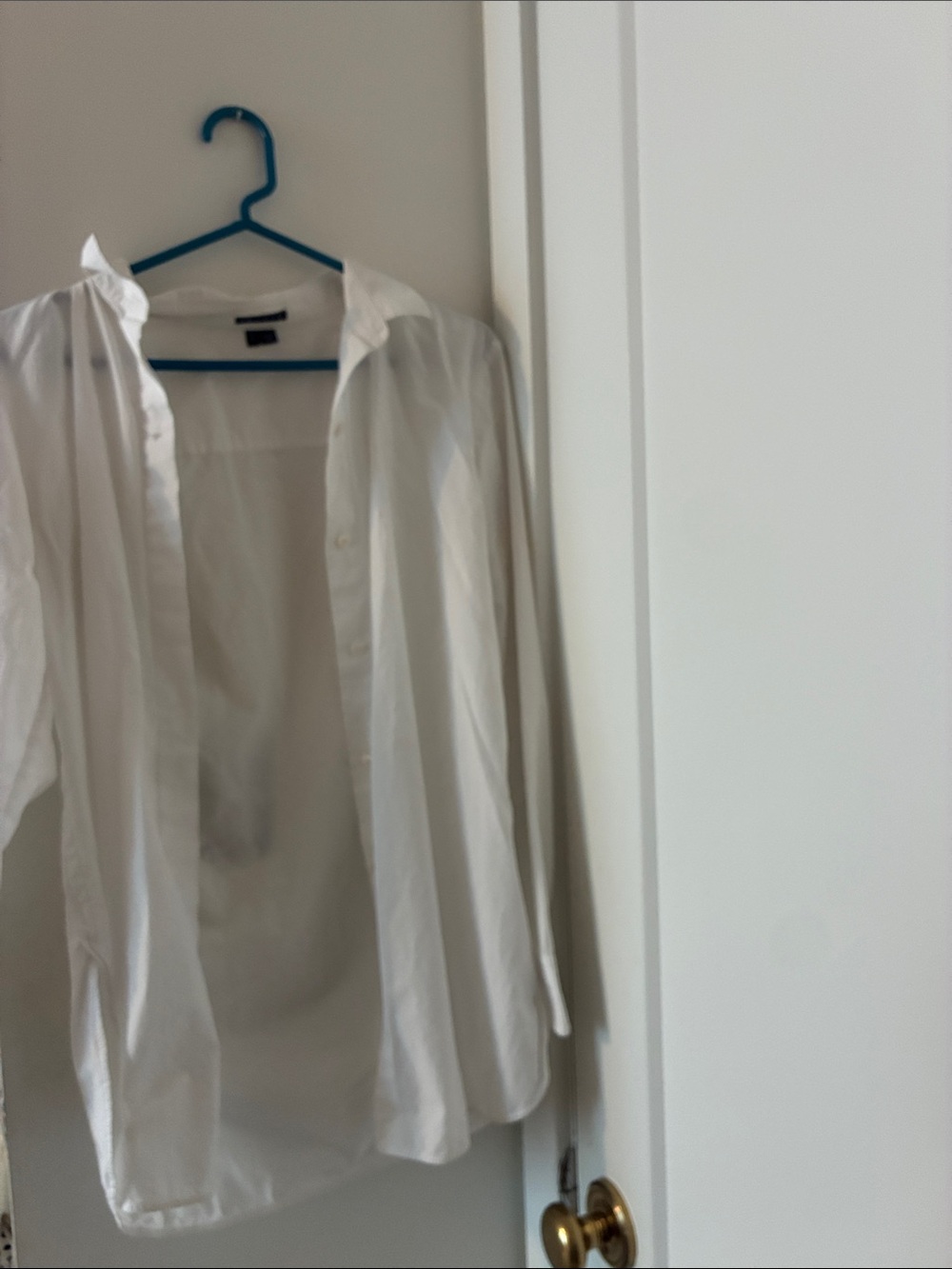 Theory Men's White Lightweight Shirt Jacket